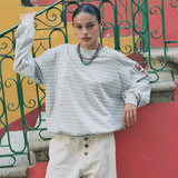Kinga Csilla Smoke Stripe Med Jumper