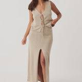 Poppy Skirt - Taupe