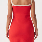 Duke Mini Dress - Hibiscus & Sand
