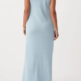 Izi Organic Maxi Dress  - Sky
