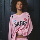 Sabbi - The 10 Mesh Top - Pink