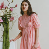 Rumi Dress in Petal Pink