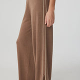 Pippa Wide Leg Pant - Cocao