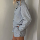 Arcaa Addie Jacket - Pale Blue