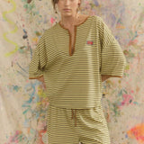 Kinga Csilla Atlas Stripe Sailors Tee