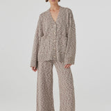 Arcaa Emmet Pant - Chocolate & Cream