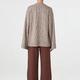 Arcaa Emmet Cardigan - Chocolate & Cream