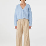 Arcaa Liora Fluffy Cardigan - Sky