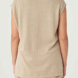 Ada Vest - Taupe