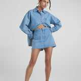 Skort - Blue Denim