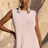 Poppy Mini Dress -Soft Pink