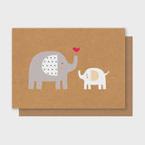Mumma & Baby Elephant