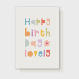 Happy Birthday Lovely