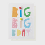 Big Big B'day Card