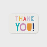 Colourful Thank You Tag