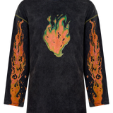 Kinga Csilla Flaming Heart Tommy Tee