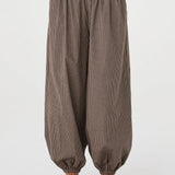 Arcaa Elina Balloon Pant - Chocolate Check
