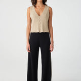 Jude Reversible Vest - Taupe