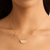 Live in Light Lotus Necklace