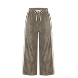 La Boheme Girls Viva Terry Pants - Mushroom Latte