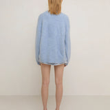 Nagnata Brushed Alpaca Sweater - Mist