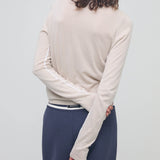 Nagnata Essentials Long Sleeve Tee - Moonbeam