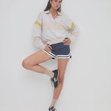 Nagnata Organic Ivy Crop Polo - Vanilla