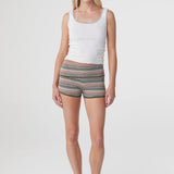 Arcaa Tove Short - Olive Stripe