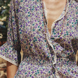 Spell Mimi Rose Blouse - Violet Fields
