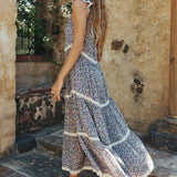 Spell Mimi Rose Sleeveless Boho Dress Violet Fields
