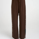 Elastic Pants w/ Stripe - Nautilus Stripe