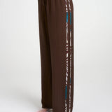 Elastic Pants w/ Stripe - Nautilus Stripe