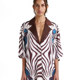 Luka Shirt Dress w/ Collar