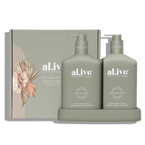 Wash & Lotion Duo & Tray - Green Pepper & Lotus