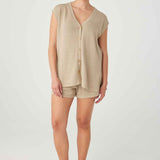 Ada Vest - Taupe