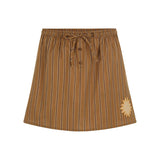 Spell Off Duty Mini Skirt - Caramel Cafe
