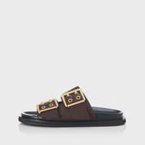 Patterson - Choc Leather
