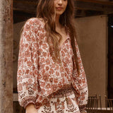 Spell Petalwood Blouse - Dusty Rose Pink