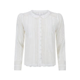 Spell Prairie Long Sleeve Blouse - White