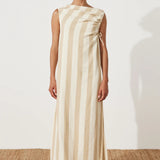 Natural Stripe Organic Cotton Dress