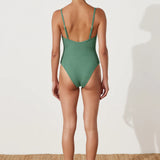 Emerald Textured One Piece