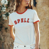 Spell Roomie Shrunken Sports Tee - Sand