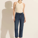 Zoe High Rise Straight Leg Jeans -  Stories