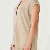Ada Vest - Taupe