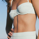 Seaglass Textured Balconette Bra Cup