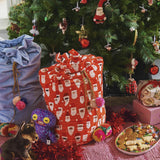 Hohoho Red Velvet Santa Sack