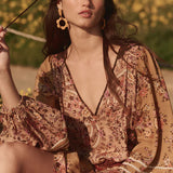 Melody Midi Dress - Woodstock