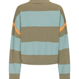 Nagnata Organic Ivy Crop Polo - Cloud