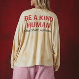Sabbi - The Palms Hotel L/S Tee - Pastel Peach