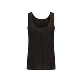 Spell Moss Knit Singlet - Onyx